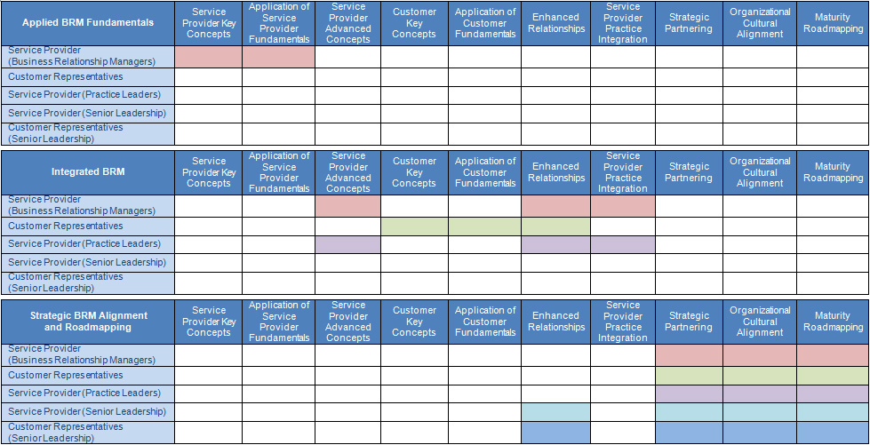 BRM Strategic Alignment and Maturity Roadmapping